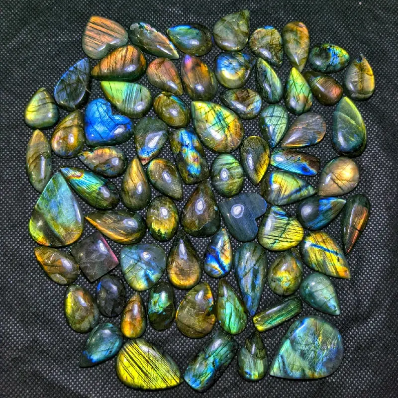 Batu Crystal Labradorite 100% Natural Produk - Model Terbaru 2