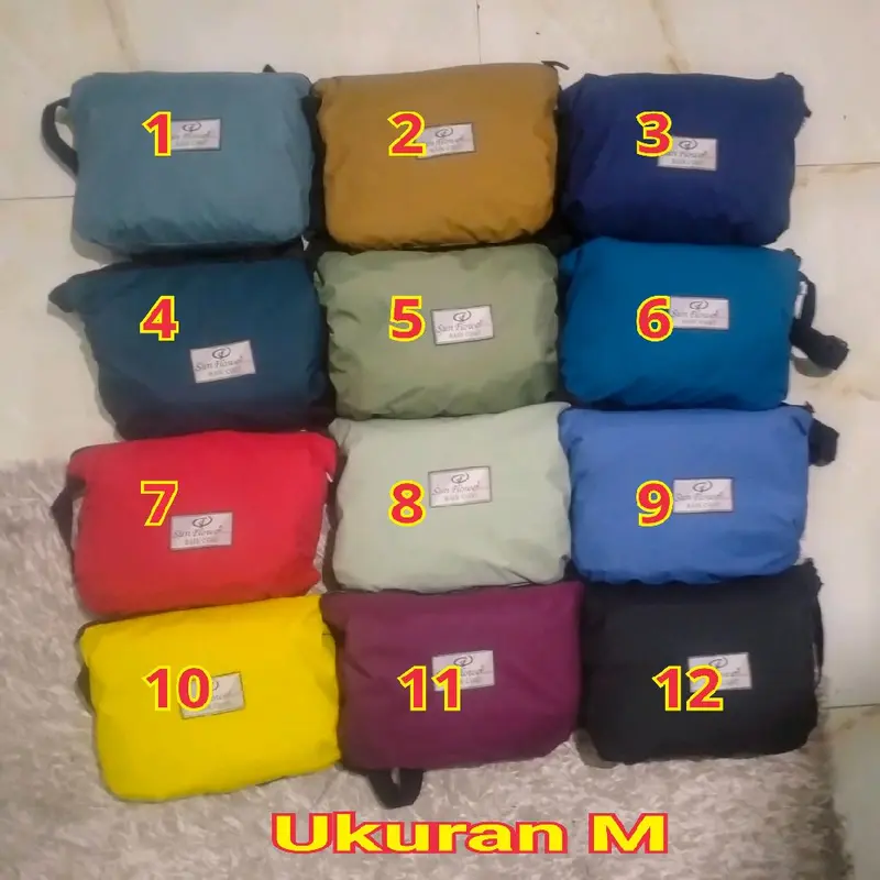 Size M Jas Hujan SUNFLOWER 100% ORIGINAL Waterproof Ringan Anti robek 1
