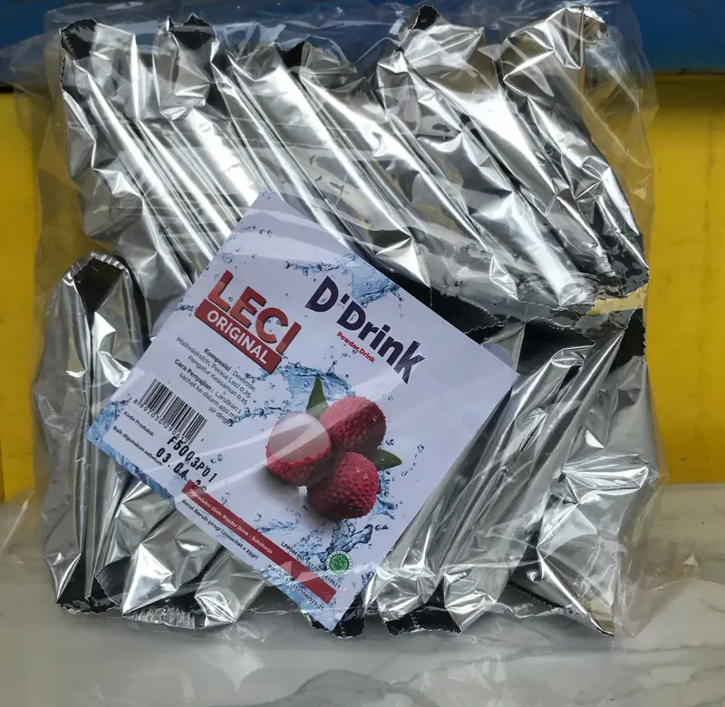 SERBUK MINUMAN D'DRINK campuran teh Aneka Rasa/1Renceng 5pcs/Pack isi 20pcs/SERBUK MINUMAN/SERBUK VARIAN RASA BUAH 2