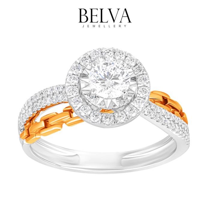 Gambar Cincin Berlian Solitaire GIA SERTIFIKAT- Belva Jewellery - BAFLRVL1813 dari Belva Jewellery Online Kota Administrasi Jakarta Barat Tokopedia