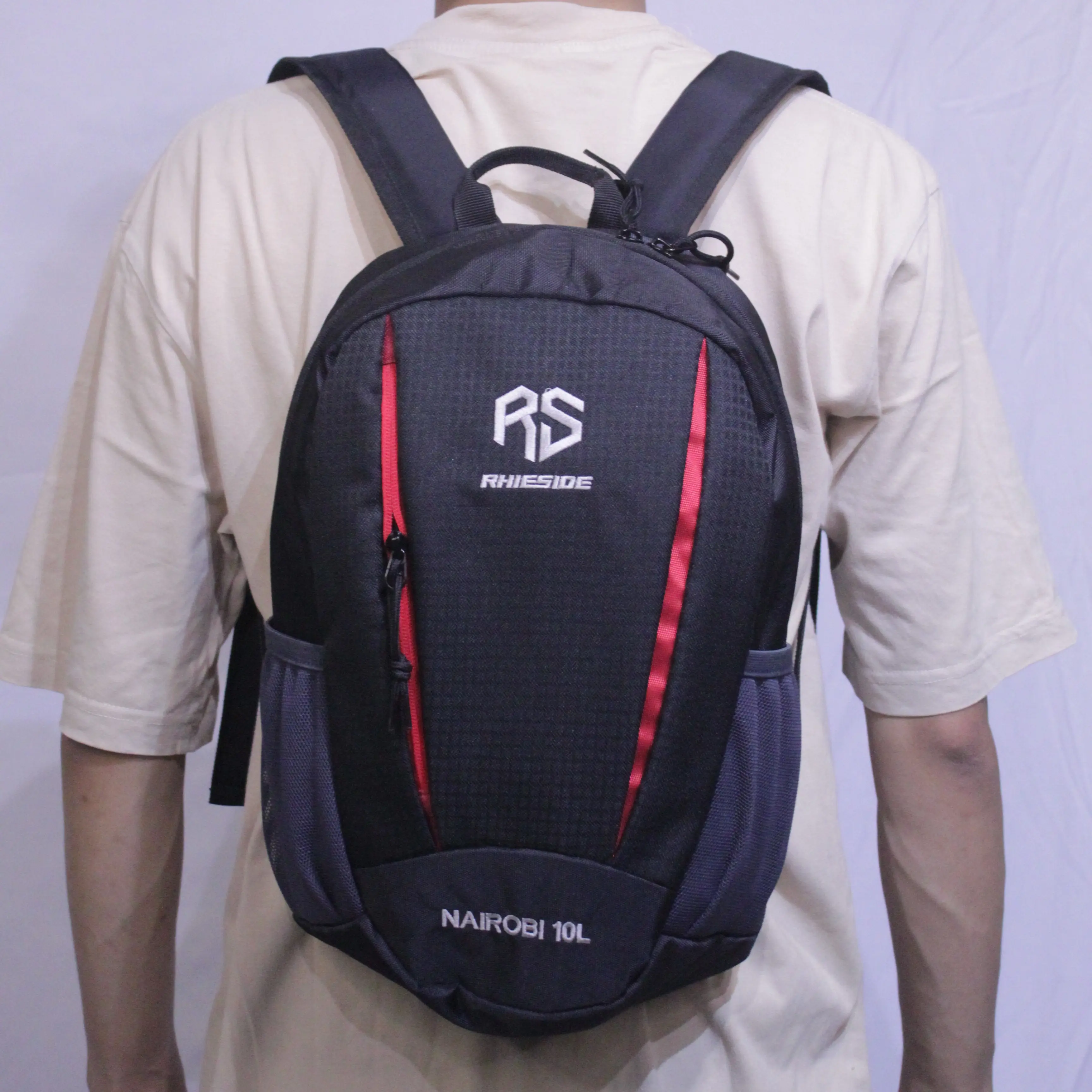 RHIESIDE Tas Ransel Nairobi 10L Backpack Pria-Wanita dan Anak Sekolah