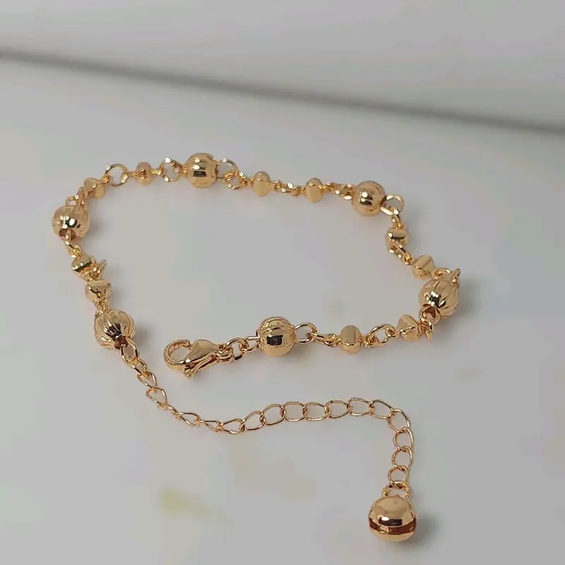Gelang Rantai Wanita Fashion Biji Ketumbar Model Terbaru - Brand Name Perhiasan Bracelets 1