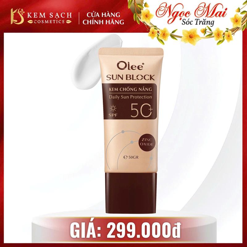 KEM CHỐNG NẮNG KẼM KIỀM DẦU