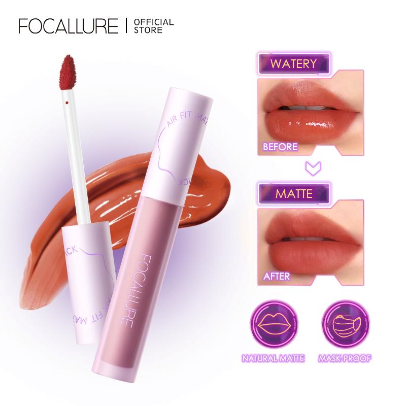 Son Kem Lì Hoàn Thiện Lì Tự Nhiên FOCALLURE Hoàn Thiện Mềm Mại Và Thoáng Khí Lâu Trôi Không Thấm Nước Chống Chuyển Chống Mặt Nạ Son Bóng # SwitchMode