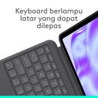 Gambar Logitech Combo Touch Keyboard Case untuk iPad Pro 13 inch (M4-2024) dari Logitech Indonesia Kota Administrasi Jakarta Utara 5 Tokopedia