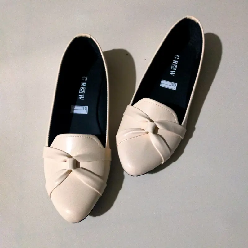 Sepatu balet wanita terbaru non-slip sepatu nyaman untuk sehari-hari sepatu kerja sepatu kuliah Shoes Flat Cewek 1