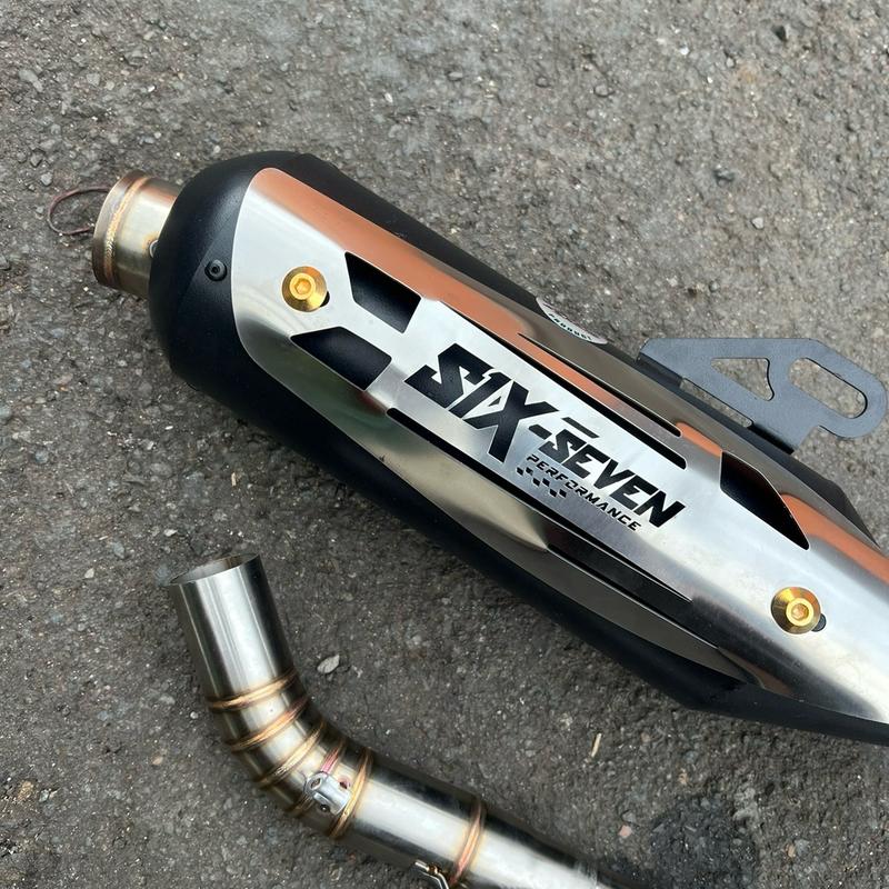 Knalpot Standar Racing Six Seven Mio Sporty M3 Beat Scoopy Genio Xride Soul Fino Vario Pcx Nmax Aerox 7