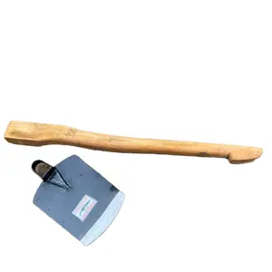 Set cangkul tanah crocodile buaya baja gagang kayu