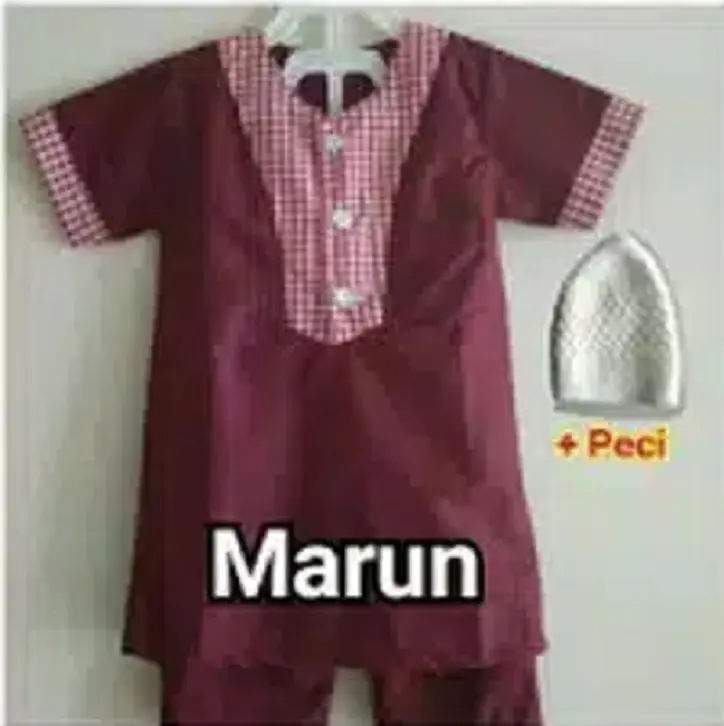Koko Bayi Turki Baju Anak Muslim Stelan Baju Celana Peci Turky Fashion Muslim Pakaian Muslim Anak 3