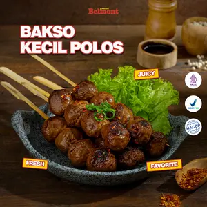 Bakso Polos Kecil Premium Grand Belmont 250gram/pack