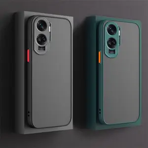 Honor90 Lite Cover Capas Honor90Lite Shockproof Bumper Matte Translucent Case For Honor 90 Lite Honer Honar Hone 90Lite Light 5G