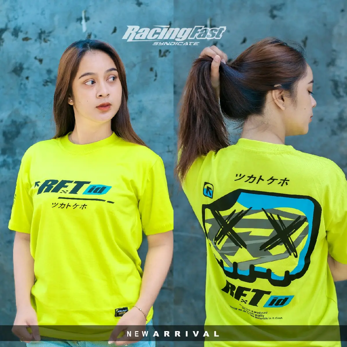 Kaos Racingfast pria wanita/ Baju Racing Terbaru / Distro