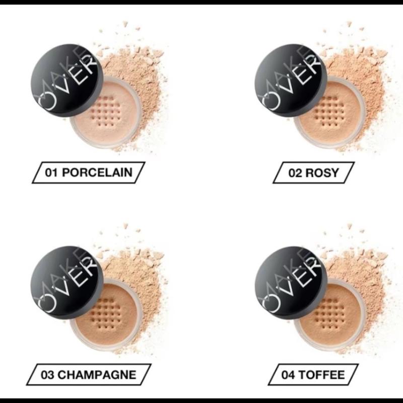 Make Over Silky Smooth Translucent Powder (01 Porcelain) Cover 1