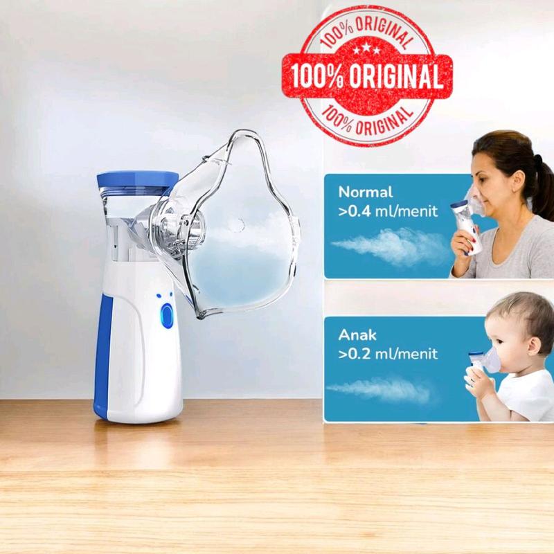 Nebulizer Alat Uap Pernapasan Pelancar Sesak Nafas Asma Ultrasonic ...