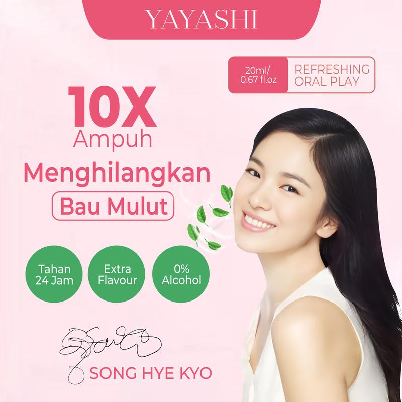 [COD-AF] BOAE Fruit Oral Breath Spray Rasa Mint Memberikan Kesegaran Pada Mulut & Gigi Menghilangkan Bau Mulut Serta Menjaga Kesegaran Mulut Tahan lama Dengan Sensasi Dingin & Segar 2