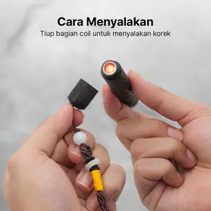 Pemantik Api Lighter Electric USB Korek Tiup Elektrik Mini Portabel 5V Rechargeable Tanpa Gas dan Api