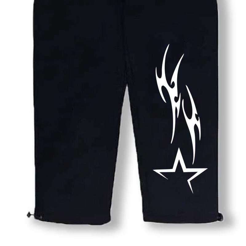 Celana Baggy Pants Pria Wanita Skenna Gombrong Fleece Tebal 2