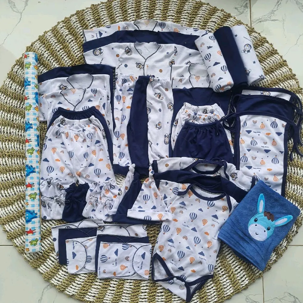 SPECIALBABY Paket 57/59 pcs paket brojol paket lahiran lengkap baju bayi  dan celana bayi baru lahir katun lembut gift hadiah lahiran