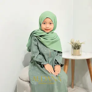 [ANAK] Abaya Embos Loreng/Macan by Aldana Fashion & Hijab
