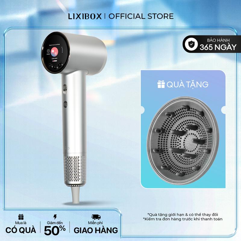 [LIVE] Máy sấy tóc ion âm Halio Hypersonic Hair Dryer Nữ Women