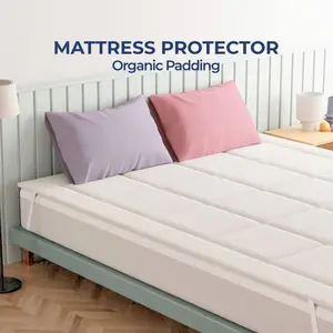 Matras/Mattres Protector Aloevera Pelapis Kasur Foam  - Spring Bed Silikon 4 Sisi Karet Isian Foam Sintetis Tbk