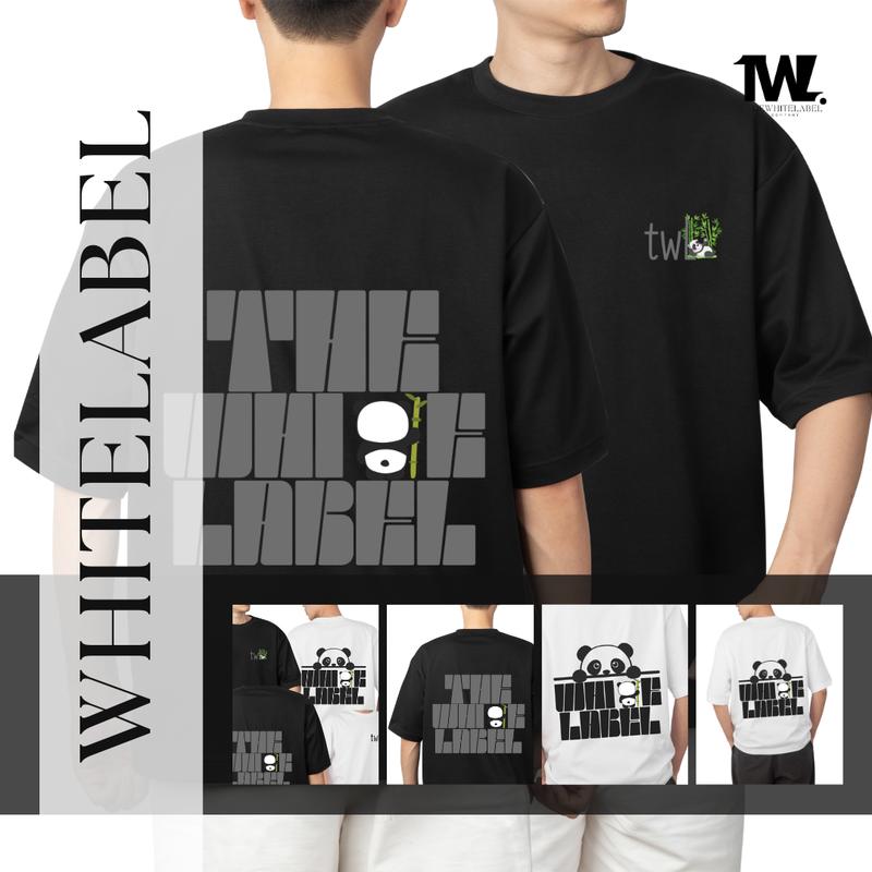 Product Introduction of 300GSM Premium Oversized POPPANDA BW22 T-shirt 100% Cotton Premium Quality TheWhitelabel - BW22 20