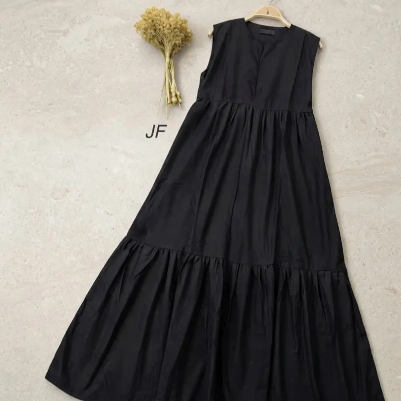 JF - Inner dress rayon twill susun bumil/busui
