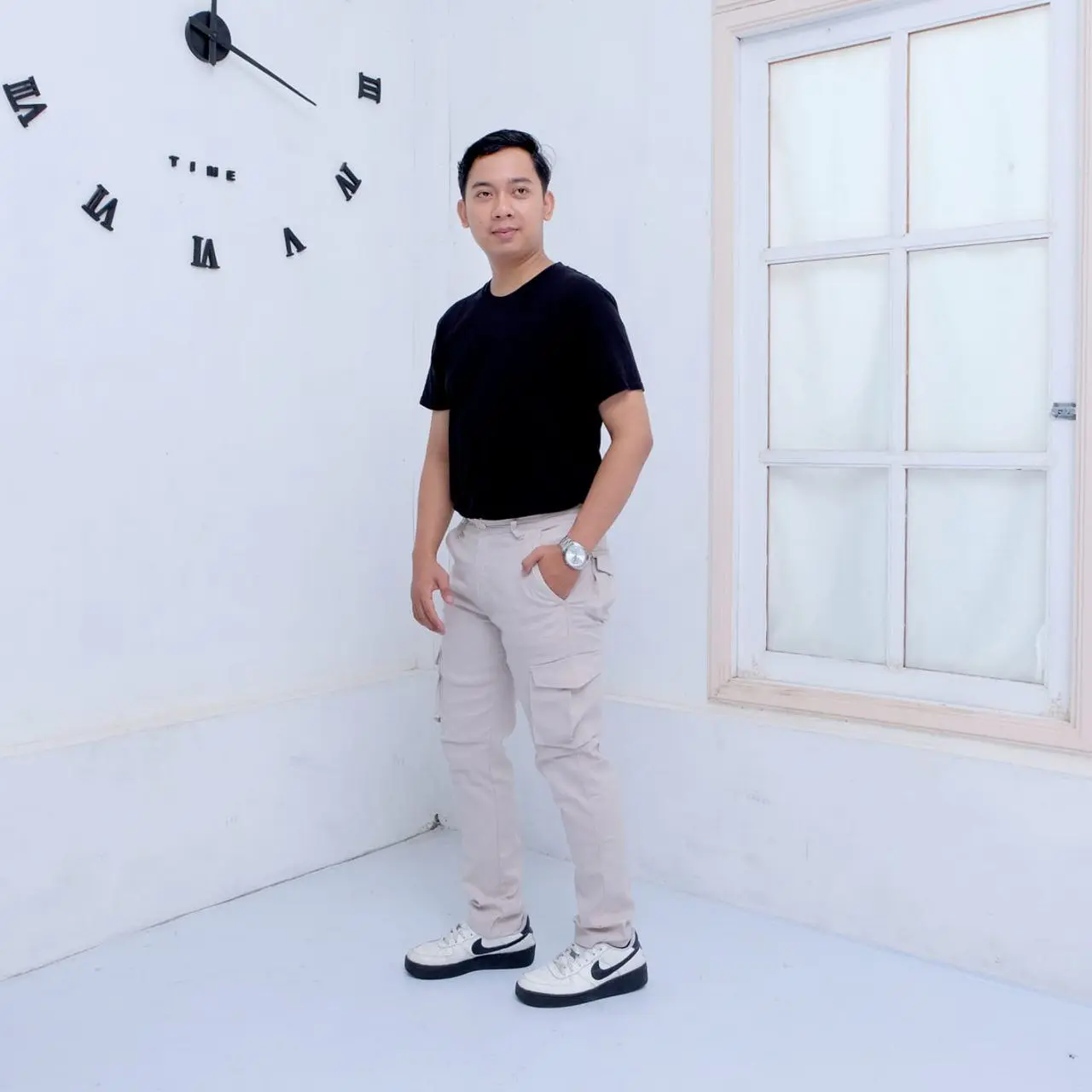 CELANA PANJANG PRIA CARGO SAKU KIMPUL CELANA PANJANG COWOK CEWEK CARGO CASUAL