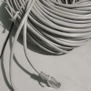 Kabel LAN Cat5 5M/10M/15M/20M/30M/40M/50M Outdoor Indoor Kabel Patch Cord UTP RJ45 CAT5 Komputer Broadband  1000MBS WIFI CCTV Kamera