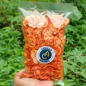 Kerupuk Seblak Cikruh Daun Jeruk 250gr – Pedas & Original, Cemilan Kering Kekinian Kemplang Cemilan Ardabil