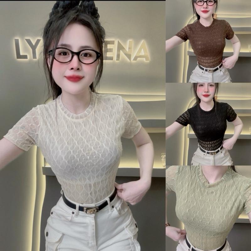 Áo Tk cổ tròn basic vãi QC  xin mềm mịn nhà Lynh Zena_A3189