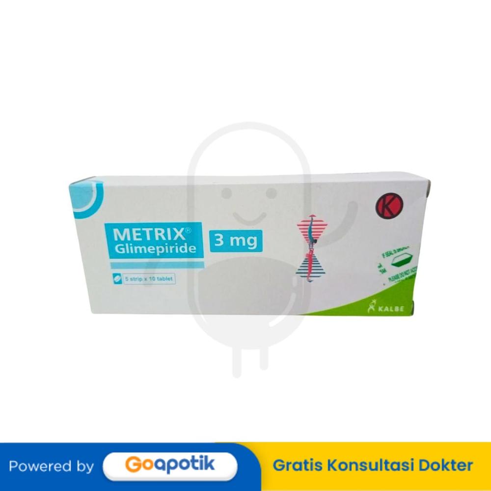 METRIX 3 MG BOX 50 TABLET