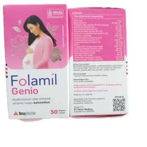 FOLAMIL GENIO/box isi 30 capsul lunak Hamil