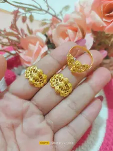 Cincin Koin91 Motif Bunga Atau Renda No 5