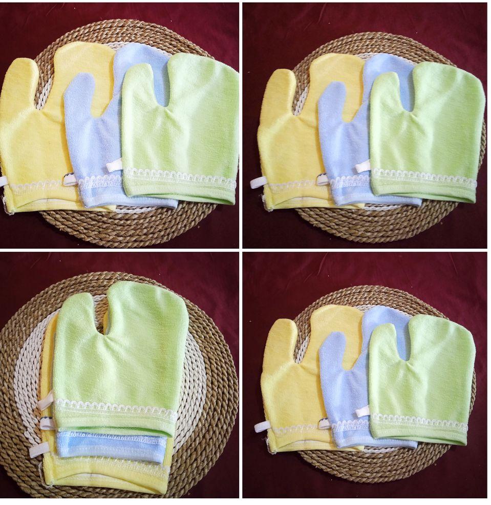 waslap mandi bayi/ waslap handuk/ 3pcs waslap handuk bayi