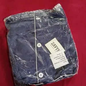Zavyn Setelan Piyama Satin PP Pria Long Sleeve