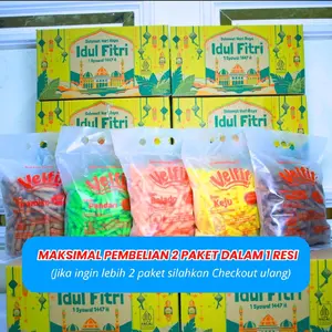 (FREE BOX LEBARAN) SNACK VELFIT STIK BALADO 4KARUNG