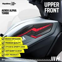 Gambar Hayaidesu Yamaha AEROX ALPHA (Standard/Cyber City/Turbo) Body Protector UPPER FRONT Cover - MERAH dari Hayaidesu Indonesia Kab. Tangerang 1 Tokopedia