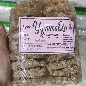 Rengginang ketan putih (500 gram) rasa terasi siap goreng tanpa jemur