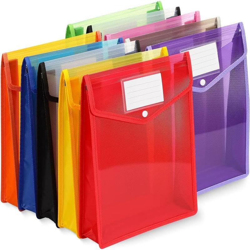 A4 Button File / Expandable Folder (1 pc) office children file - TikTok ...