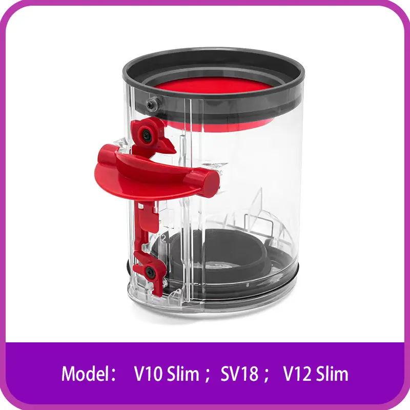 Compatible with Dyson SV18/ V10 Slim/ V12 Slim / SV20 Vacuum Cleaner Dust Bucket Spare Parts Replacement