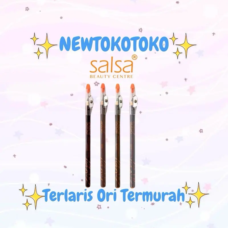 Salsa Single Eyebrow Pensil Alis Waterproof