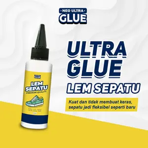 Lem Perekat Sepatu ULTRA GLUE- Ultra Shoes Glue Lem Penambal Sol Sepatu Rekat  Maximal-100 Ml