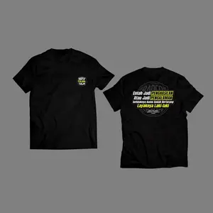 Kaos Pria Desain Quotes Motivasi Maskulin tentang Pengalaman dan Perjuangan Hidup