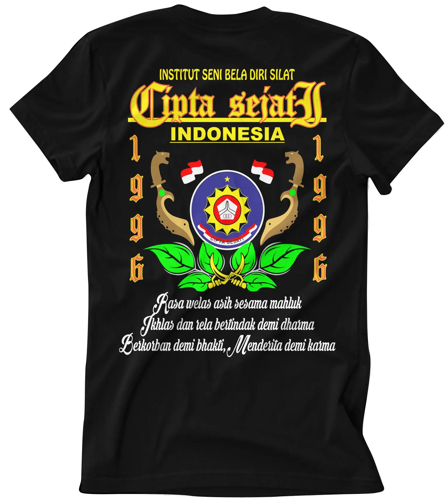 KAOS CIPTA SEJATI bahan katun combed 30s Distro Oblong Baju Sablon Pria Keren High Lokal Polos Tshirt Pendek Standar Lembut Dewasa Nyaman Garis Slimfit Bulat Panjang