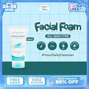 PIGEON TEENS FACIAL FOAM ALL SKIN TYPES 40ML| Kulit Normal | Sabun Cuci Muka Remaja | Pembersih Muka Remaja