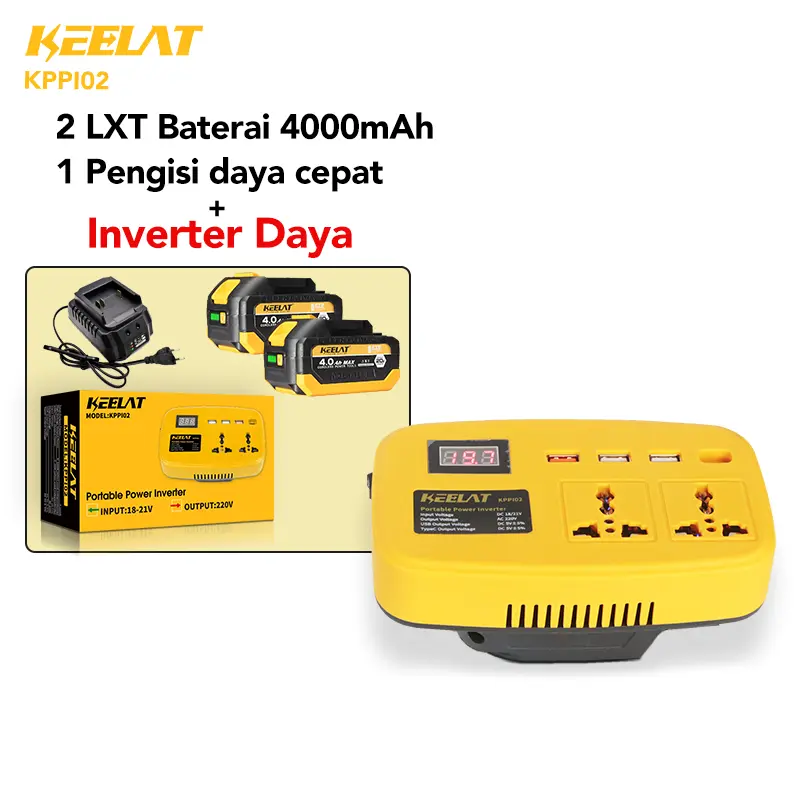 Ultra+4.0Ah 2*Baterai