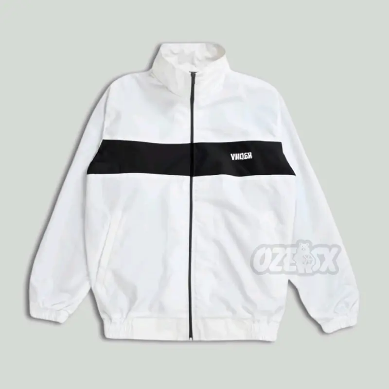 Jaket Tracktop Waterproof Petrol Pria Wanita Tracksuit Parasut 5