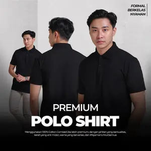 Mybasic - Premium Polo Shirt Senyaman Kaos Formal & Berkelas