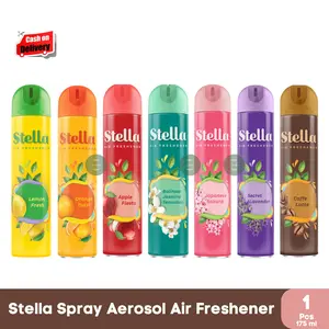 STELLA Spray Aerosol 175ml - Pengharum Ruangan dengan Wangi Alami